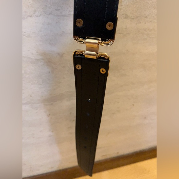 ZARA 100% Leather Belt with Square Buckle - Picture 12 of 15